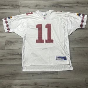 Larry Fitzgerald Arizona Cardinals White Jersey Reebok Size Men’s Large